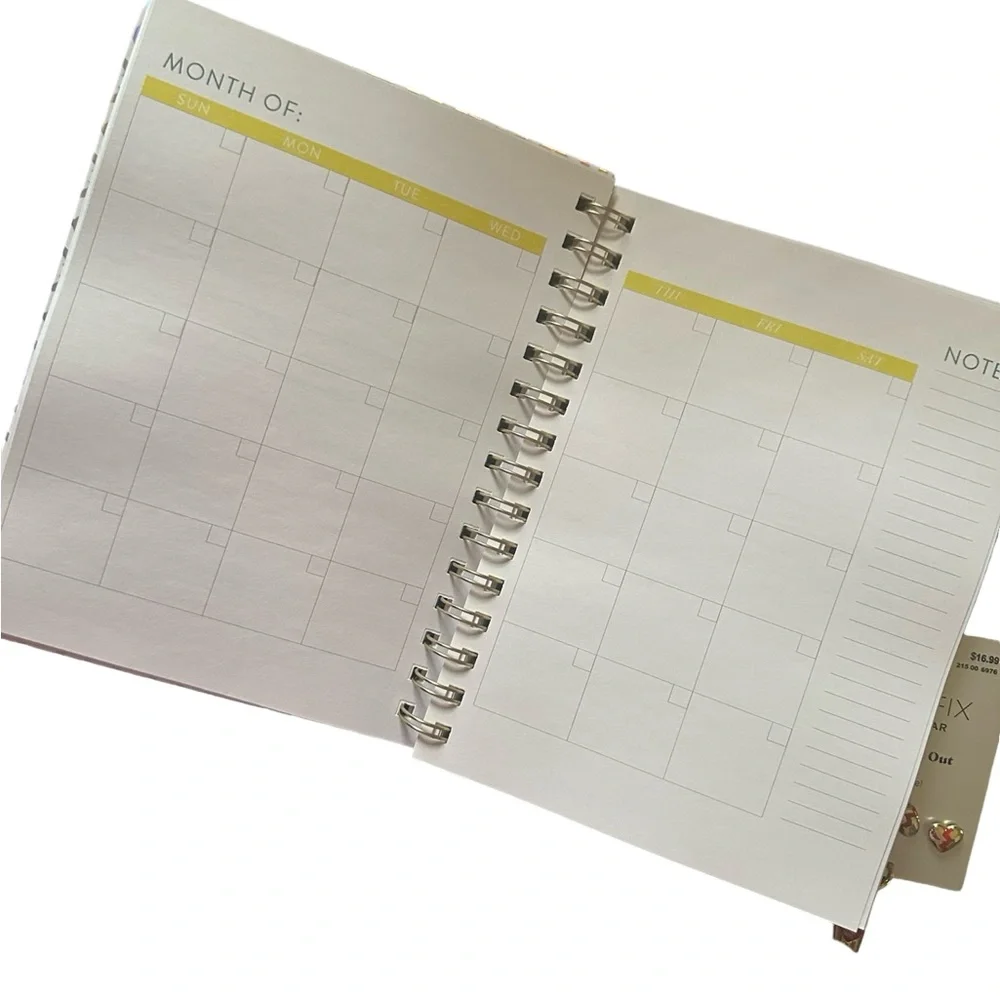 Kendra Scott Holographic Spiral Notebook Planner